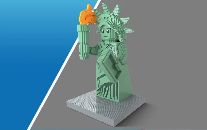 Dans le même style que le LEGO Statue de la Liberté (LIBERTY-1) | Brick Broker