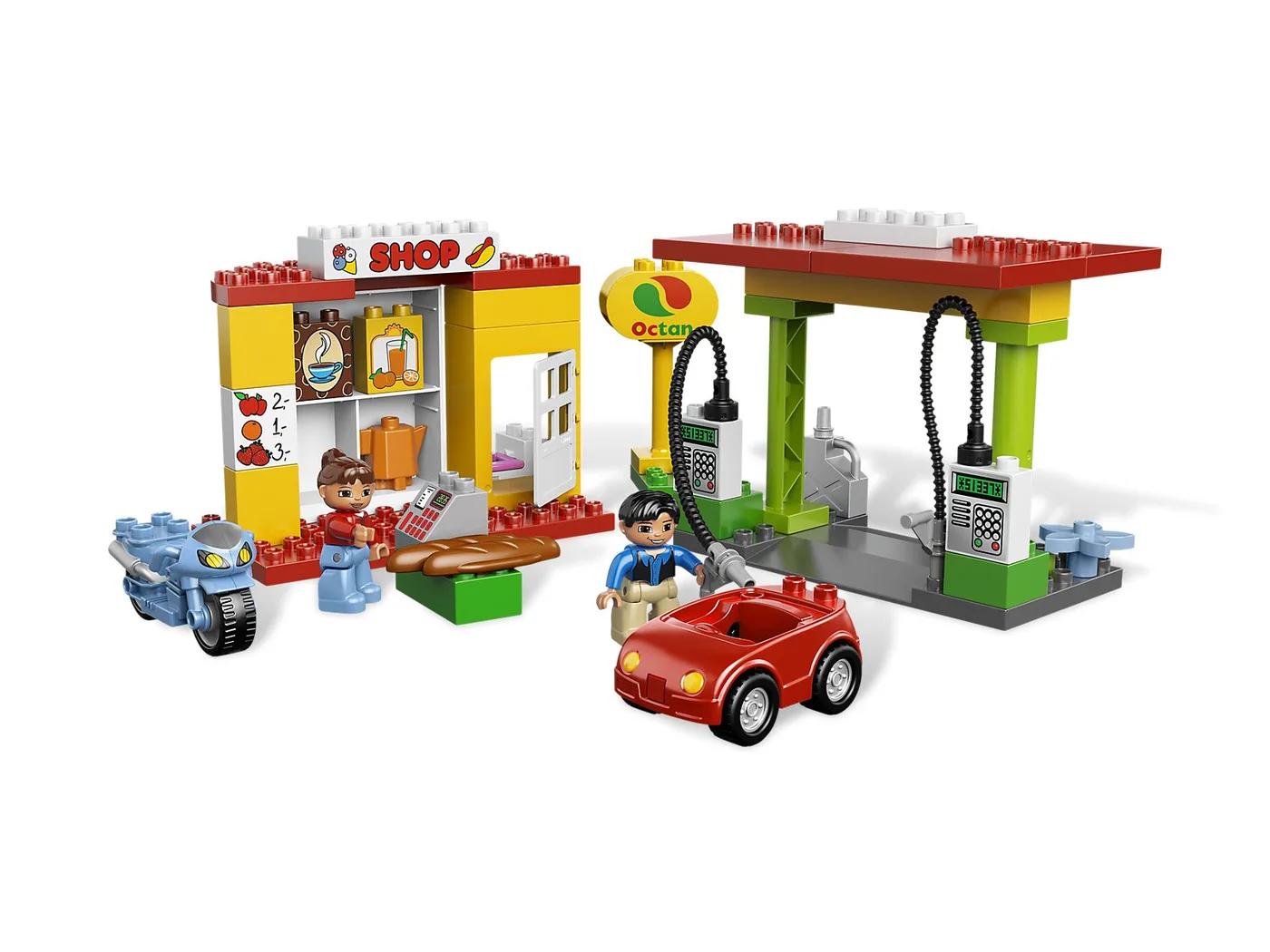 Dans le même style que le LEGO Ma Première Station Service (6171-1) | Brick Broker