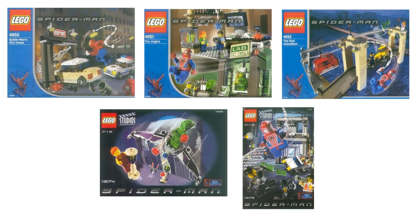 Dans le même style que le LEGO Kit de Film Spider-Man (K4852-1) | Brick Broker