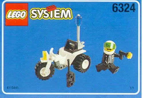 Dans le même style que le LEGO Moto des Gendarmes (6324-1) | Brick Broker