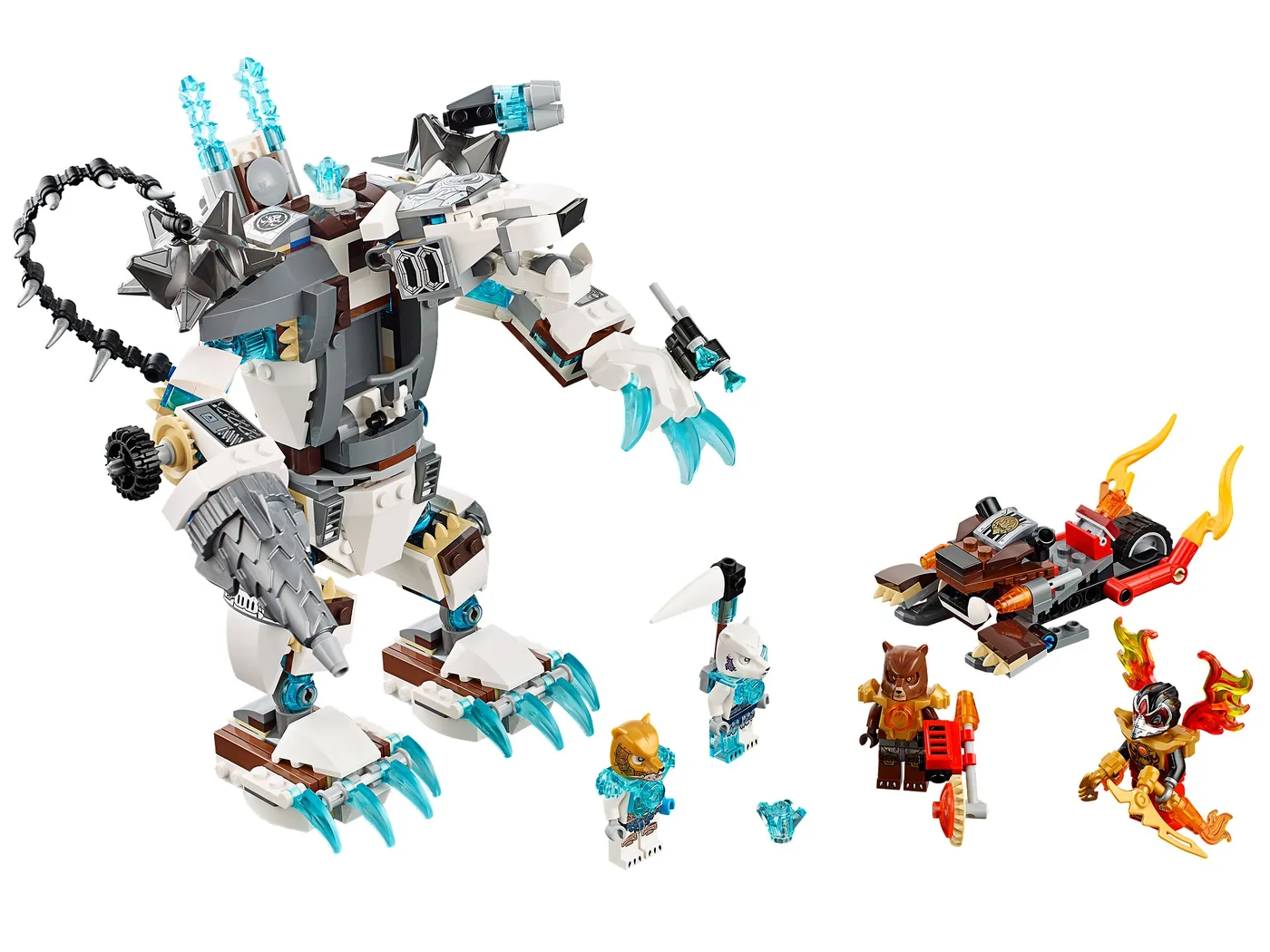 Dans le même style que le LEGO Foreuse à griffes d'Icebite (70223-1) | Brick Broker