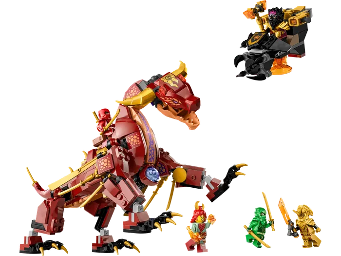 LEGO 71793 Dragon de lave transformable Heatwave - prix | Brick Broker