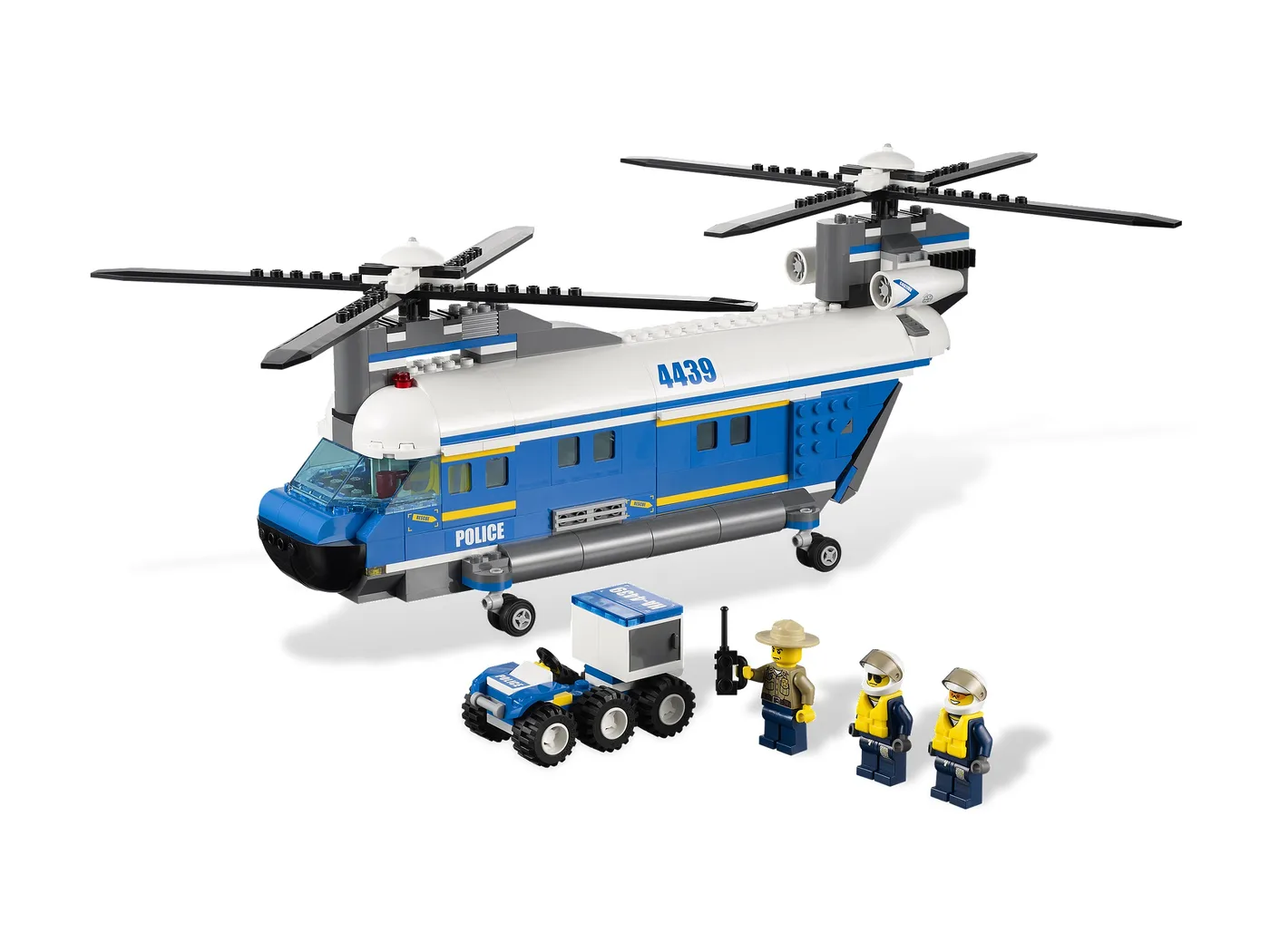 Dans le même style que le LEGO Hélicoptère lourds (4439-1) | Brick Broker