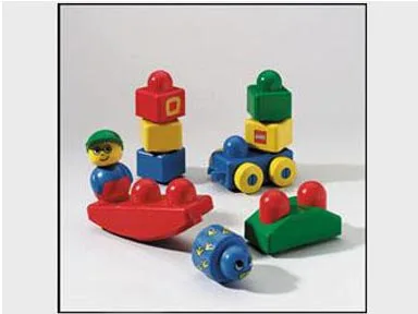 Dans le même style que le LEGO Timmy en tournée : Empile et Apprends (2589-1) | Brick Broker