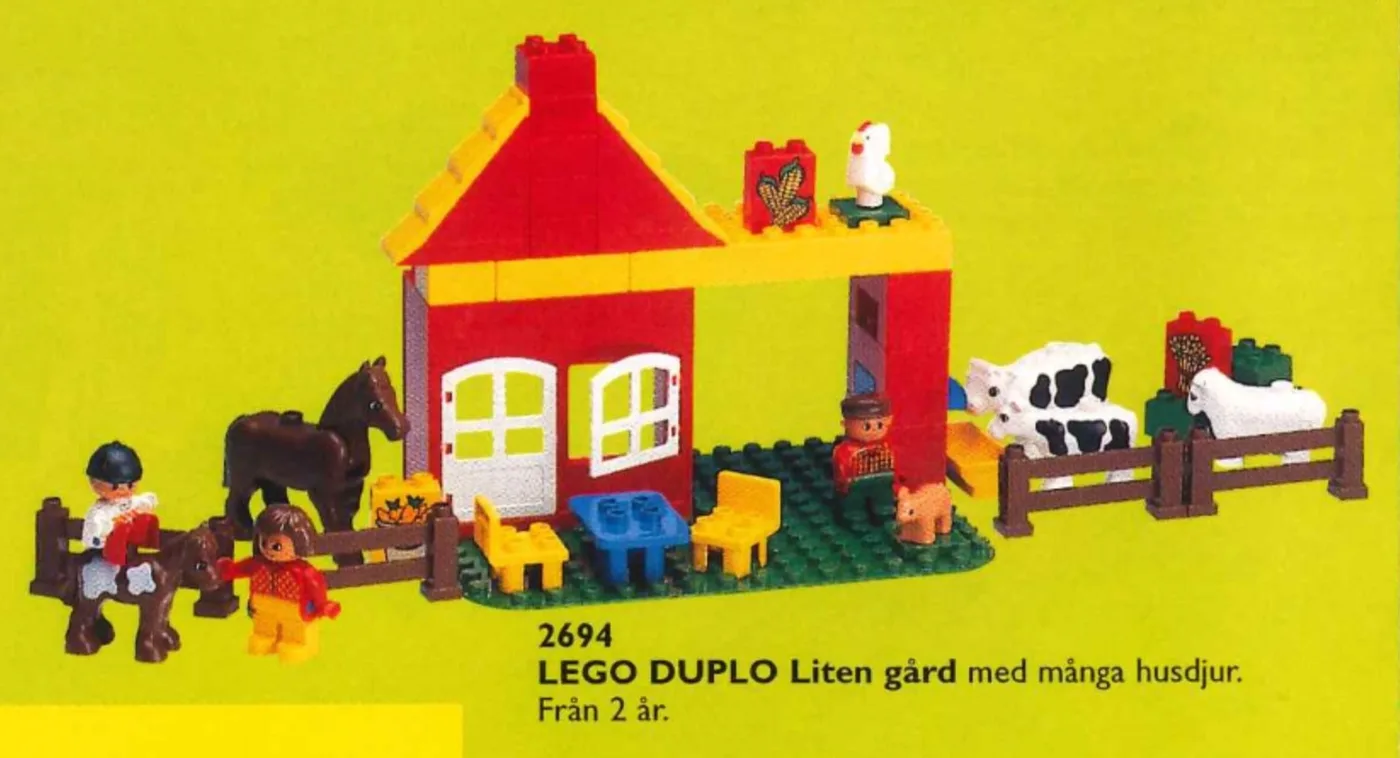 Dans le même style que le LEGO Mini Camion de la ferme (2694-1) | Brick Broker