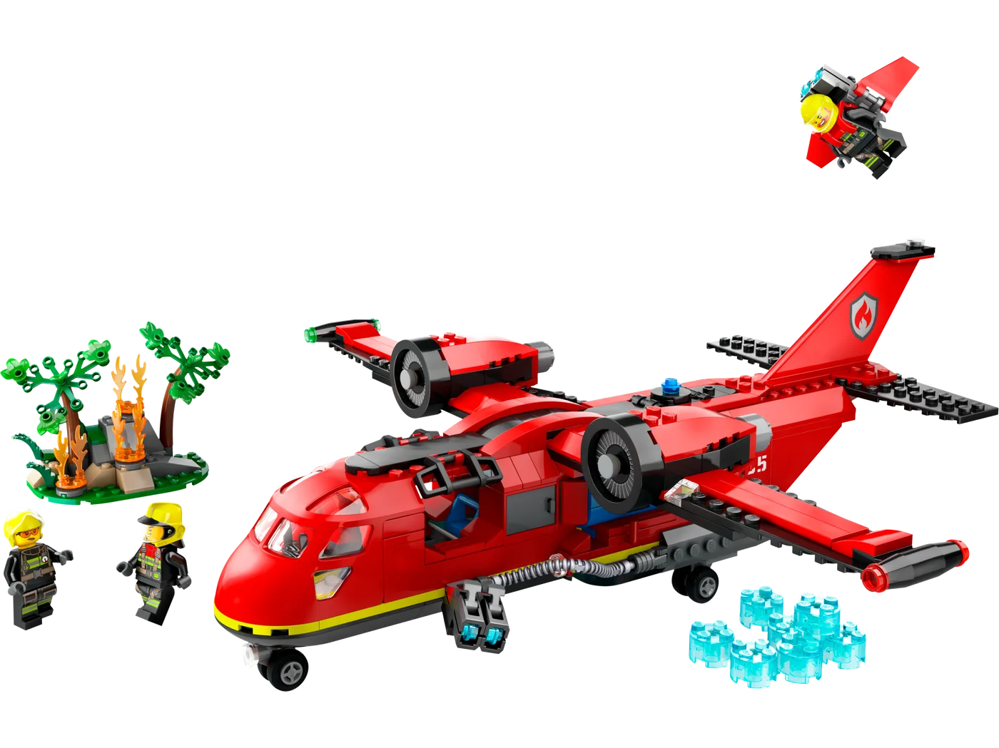 Dans le même style que le LEGO Avion de secours incendie (60413-1) | Brick Broker