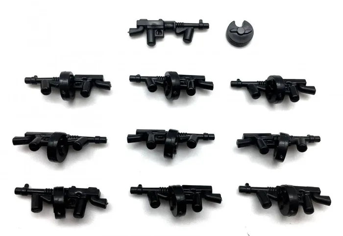 BlueBrixx Pistolet n°71, Noir (10x) (BB-400088) - prix | Brick Broker