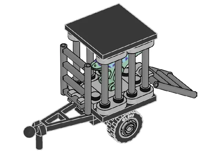LEGO 122502 Bébé raptor avec cage de transport - prix | Brick Broker
