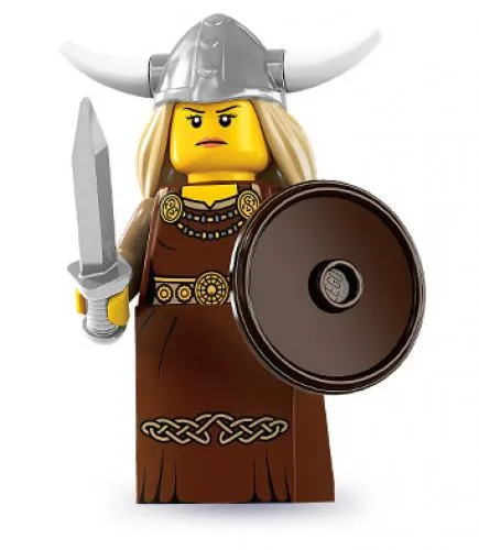 Dans le même style que le LEGO Femme Viking (8831-13) | Brick Broker