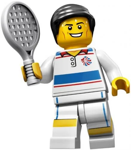 Dans le même style que le LEGO Joueur de tennis tactique (8909-5) | Brick Broker