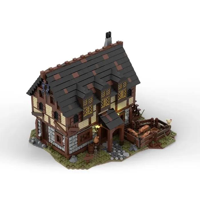 LesDiy Maison et ferme de marchand médiéval (LESDIY-3568855) - prix | Brick Broker