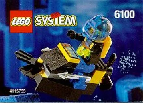 Dans le même style que le LEGO Fléchette aquatique (6100-1) | Brick Broker