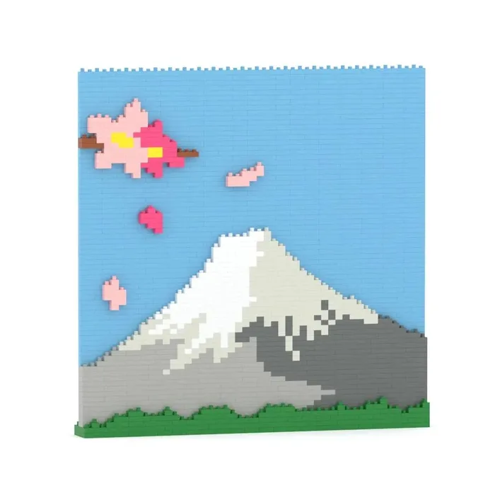JEKCA Peinture de briques du Mont Fuji 01 - Taille standard (JEK-ST28JPY17) - prix | Brick Broker