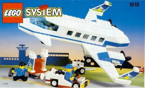 Dans le même style que le LEGO Avion et Équipement et Véhicule de Soutien au Sol (1818-1) | Brick Broker