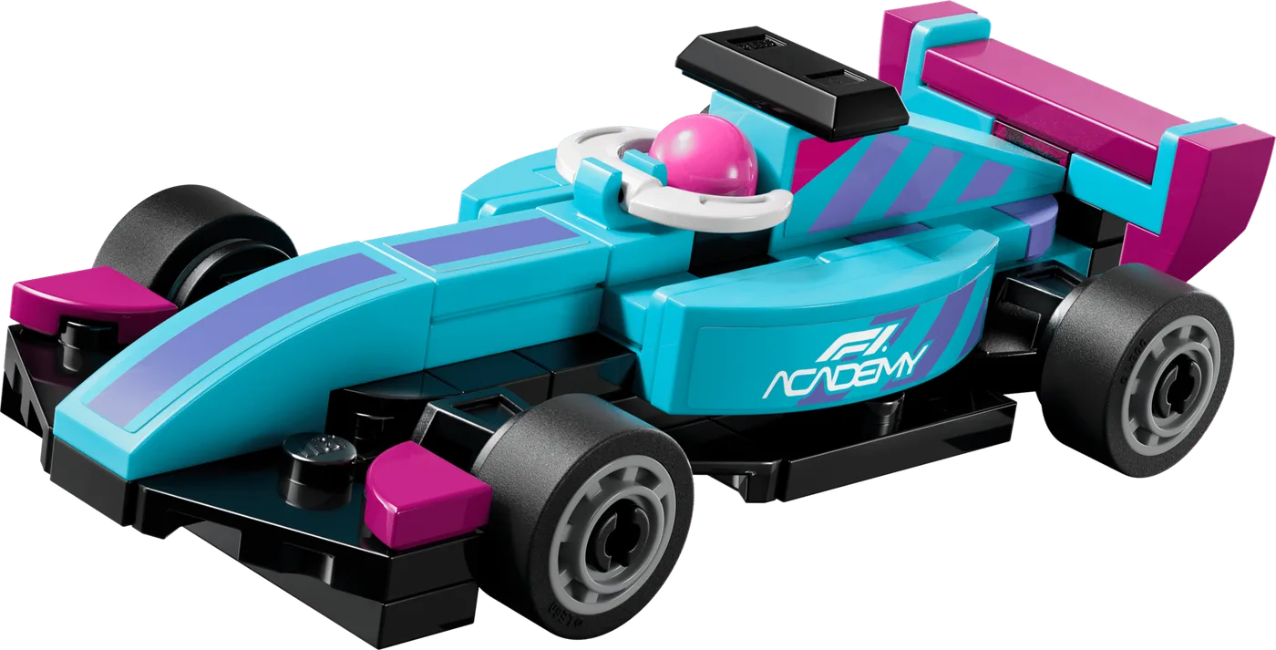 Dans le même style que le LEGO Voiture miniature F1 ACADEMY (30734-1) | Brick Broker