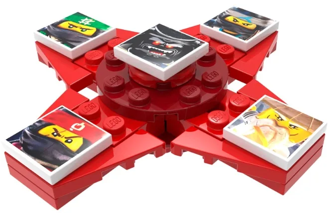 Dans le même style que le LEGO Toupie Fidget Ninjago (TLNM-1) | Brick Broker
