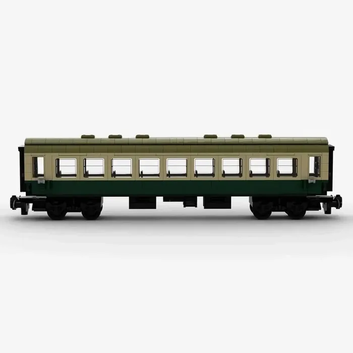 BlueBrixx Wagon de passagers long (BB-102601) - prix | Brick Broker