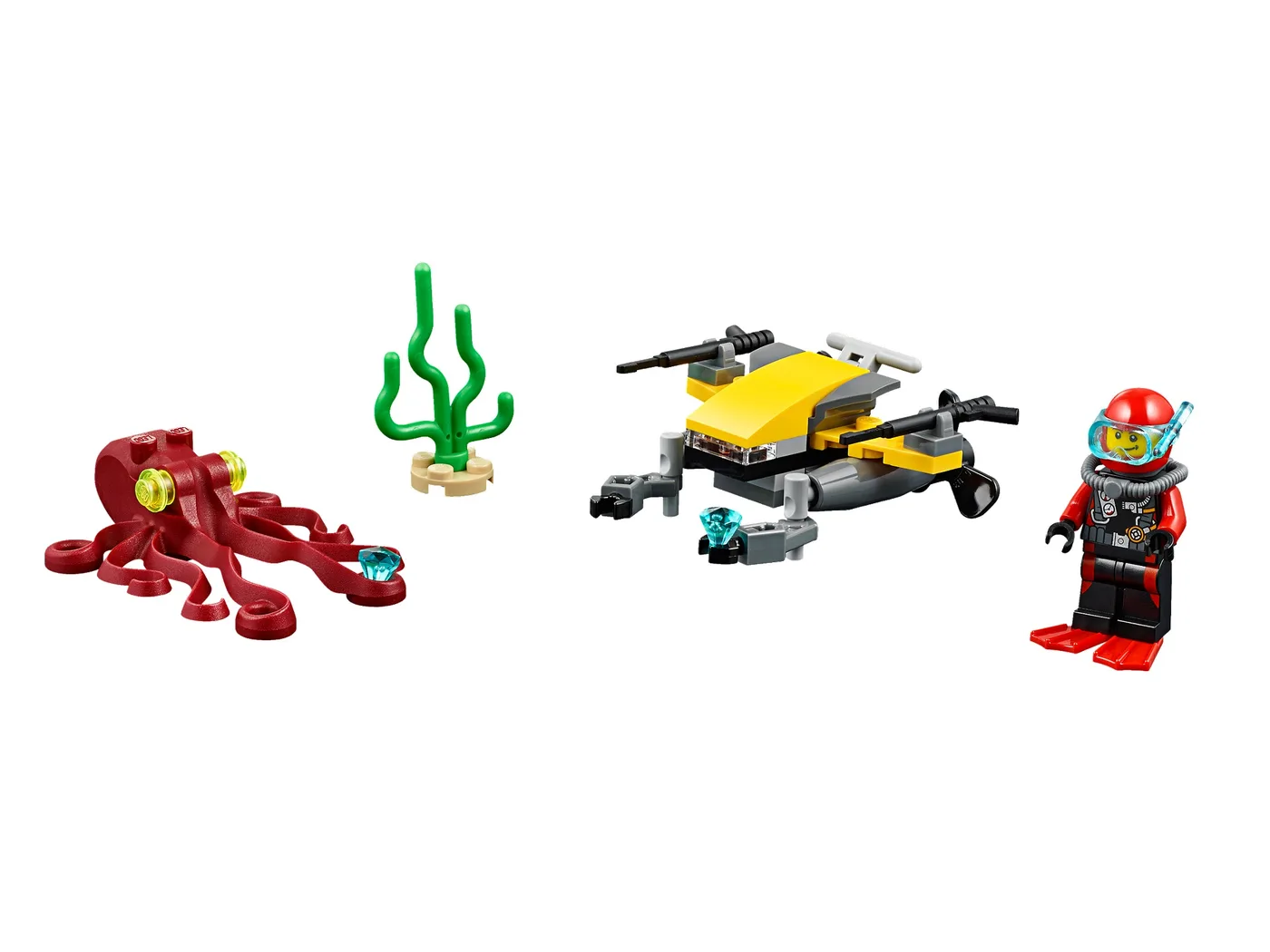 Dans le même style que le LEGO Trottinette de plongée en eaux profondes (60090-1) | Brick Broker