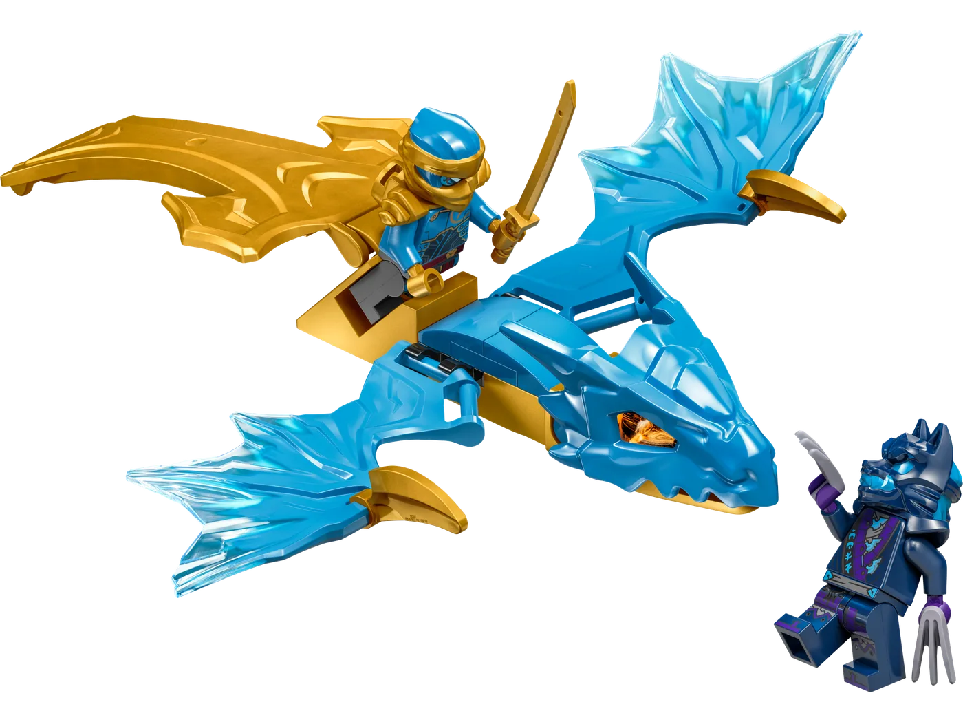 Dans le même style que le LEGO L’Attaque du Dragon Élémentaire de Nya (71802-1) | Brick Broker