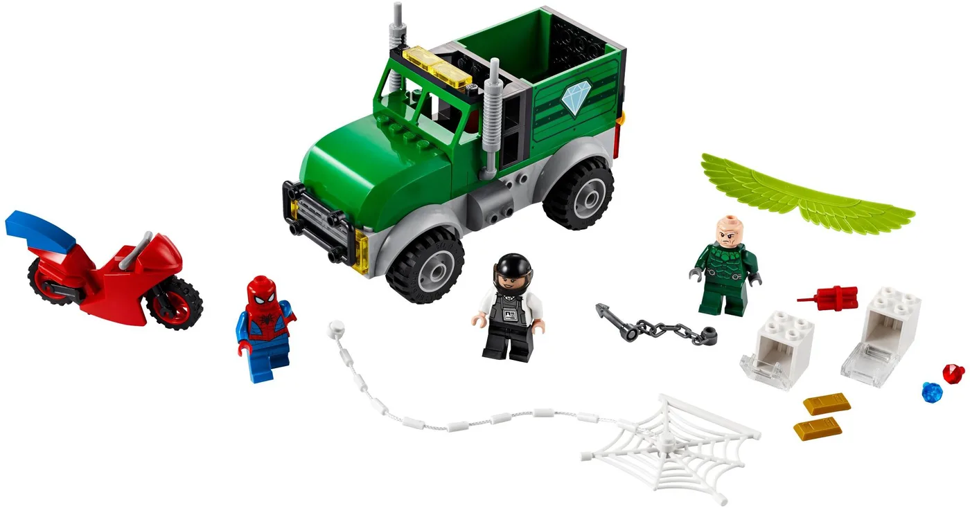 Dans le même style que le LEGO Le Braquage du Camionneur par le Vautour (76147-1) | Brick Broker
