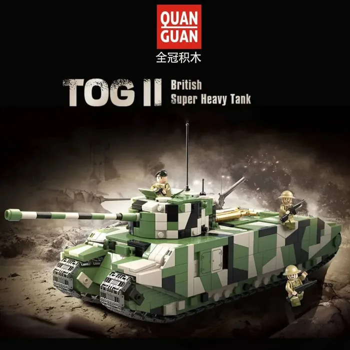 Quanguan Char super-lourd britannique TOG II (QUANGUAN-100241) - prix | Brick Broker