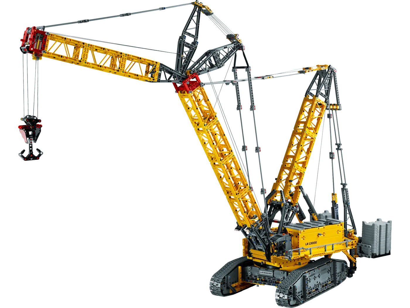 Dans le même style que le LEGO Grue sur chenilles Liebherr LR 13000 (42146-1) | Brick Broker