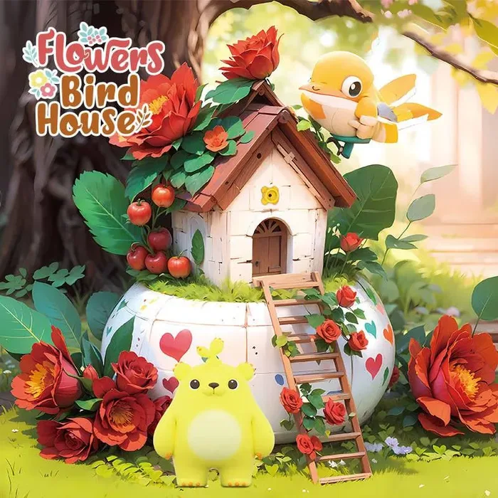 ZHEGAO Nichoir à oiseaux fleuri (ZHE-663014) - prix | Brick Broker
