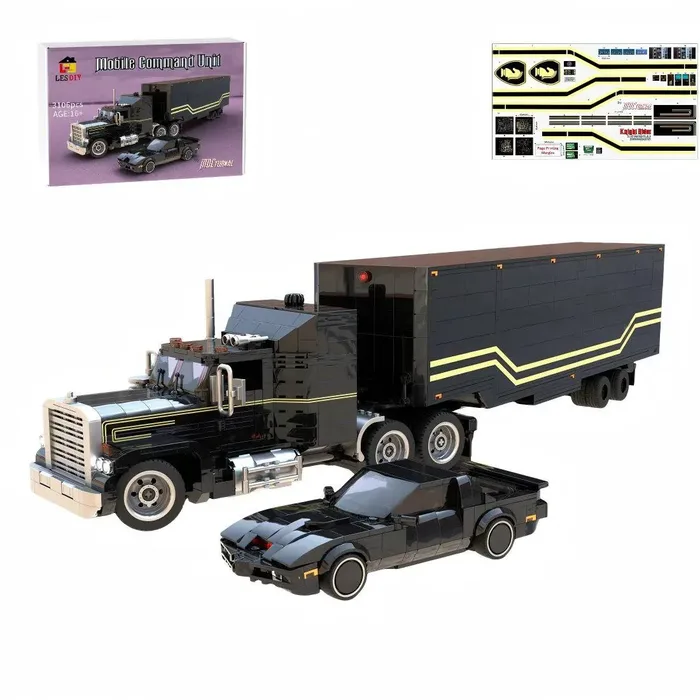 LesDiy MOCturnal Knight Rider - KITT et l'Unité de Commande Mobile FLAG (LESDIY-3686380) - prix | Brick Broker