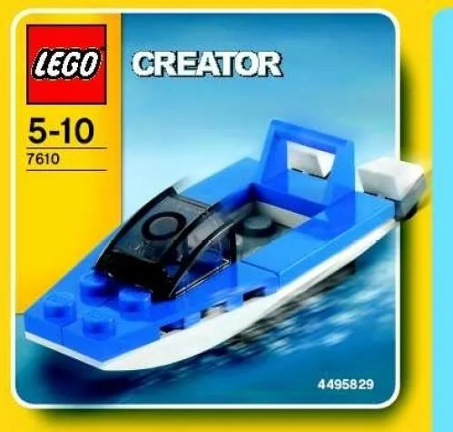 Dans le même style que le LEGO Bateau à moteur (7610-1) | Brick Broker