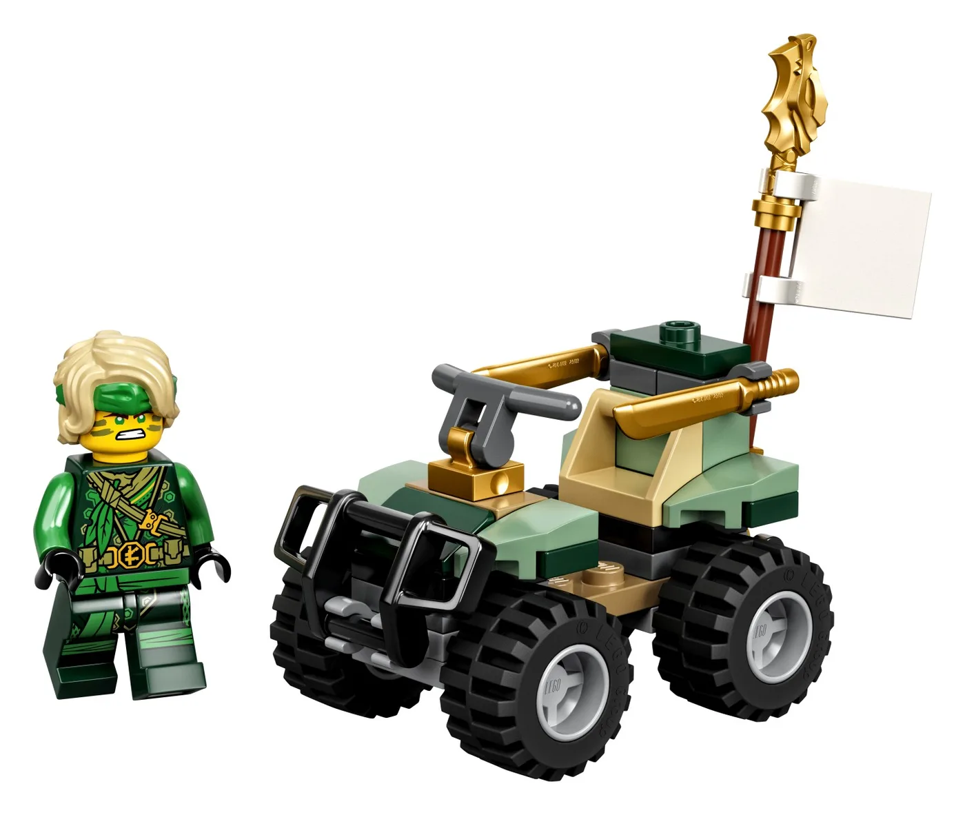 Dans le même style que le LEGO Lloyd et son buggy quad (30539-1) | Brick Broker