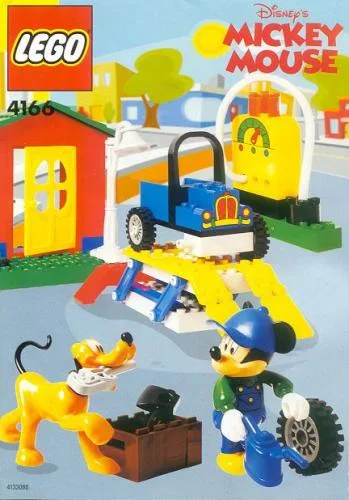 Dans le même style que le LEGO Le Garage de Voitures de Mickey (4166-1) | Brick Broker