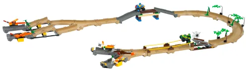 Dans le même style que le LEGO Circuit de course tout-terrain (4588-1) | Brick Broker