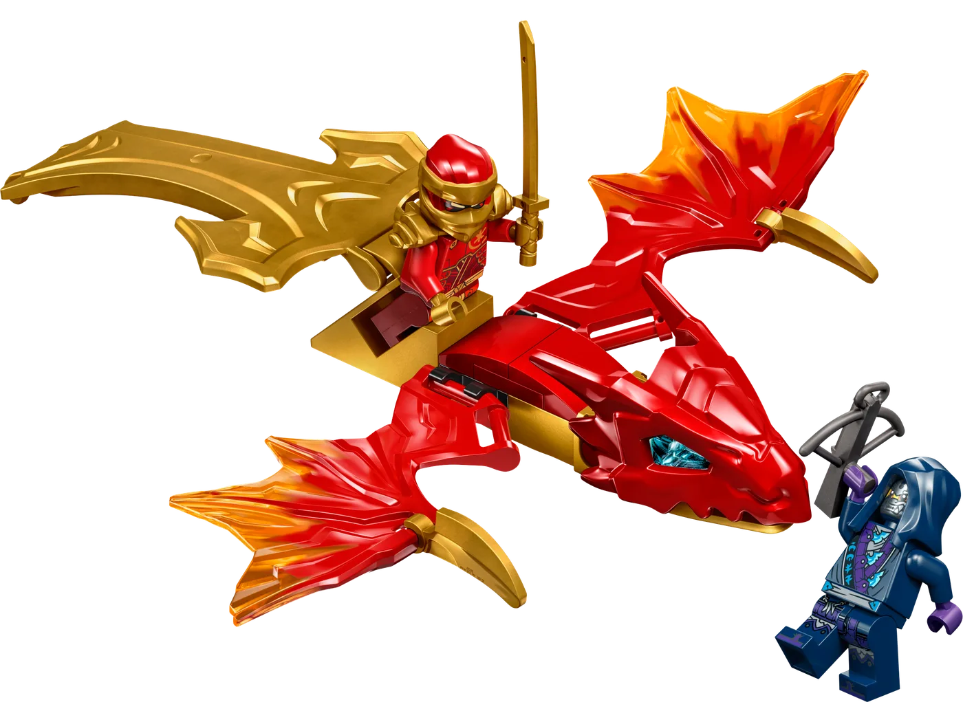 Dans le même style que le LEGO L'Attaque du Dragon Ascendant de Kai (71801-1) | Brick Broker