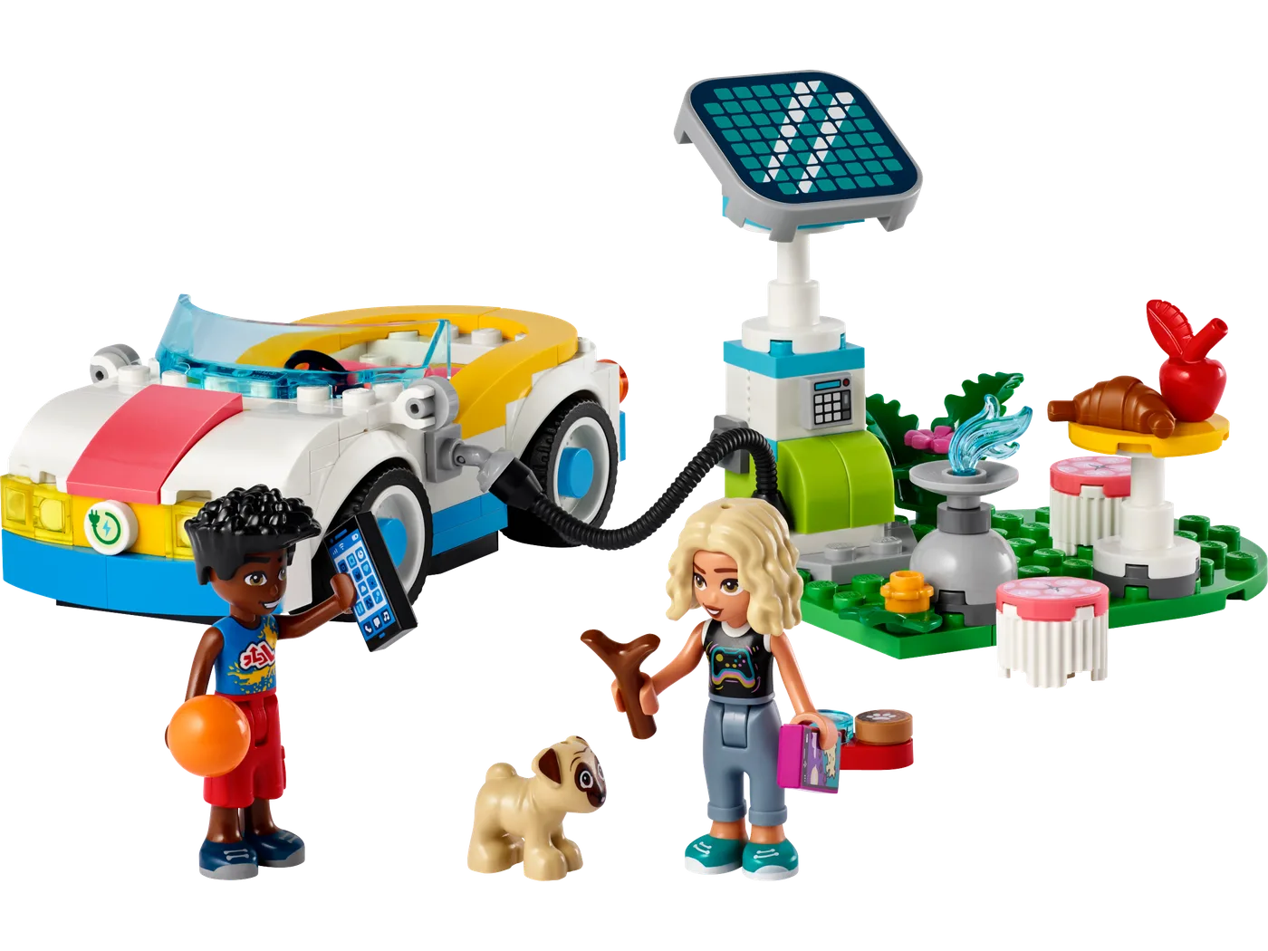 Dans le même style que le LEGO Voiture électrique et chargeur (42609-1) | Brick Broker