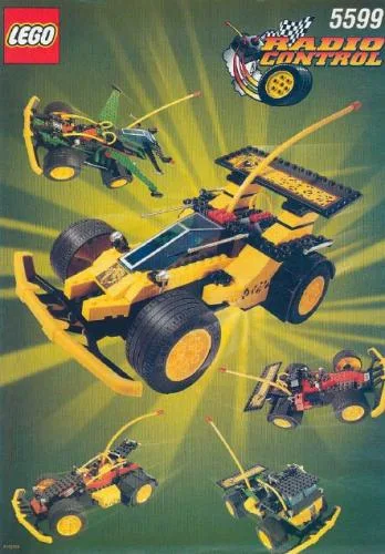 Dans le même style que le LEGO Voiture de course radiocommandée (5599-1) | Brick Broker