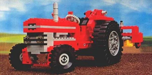 Dans le même style que le LEGO Tracteur agricole (952-1) | Brick Broker
