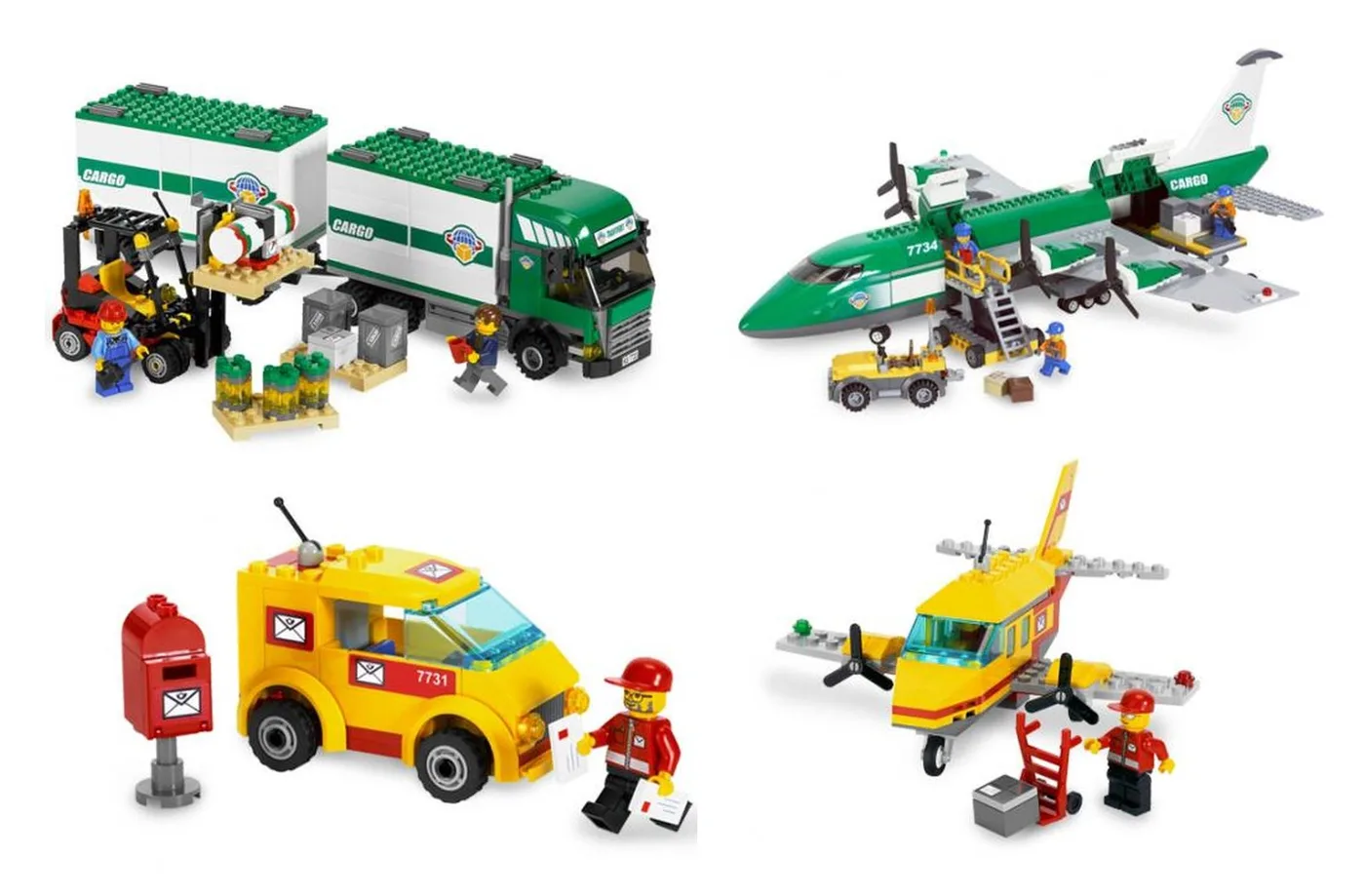 Dans le même style que le LEGO Collection Transport de Fret (K7734-1) | Brick Broker