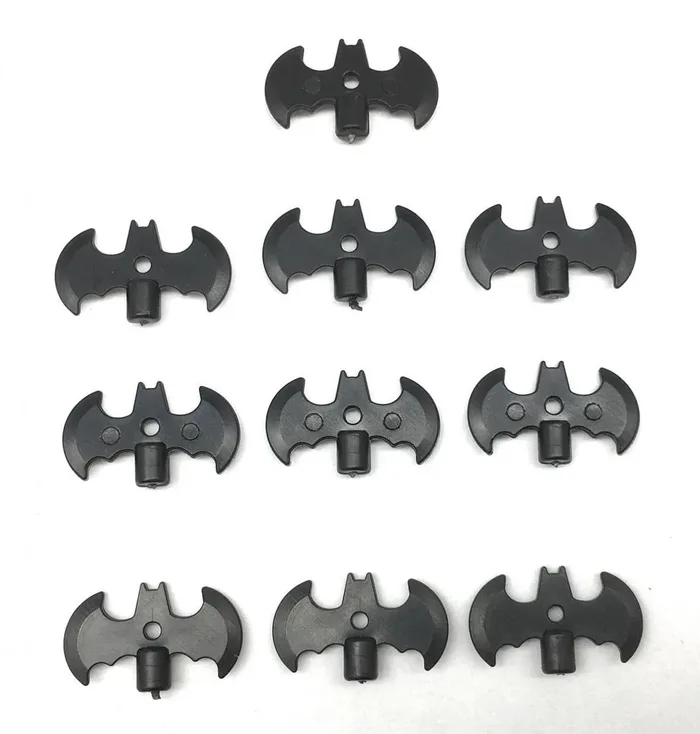 BlueBrixx Lame de chauve-souris, Noir (10x) (BB-400089) - prix | Brick Broker