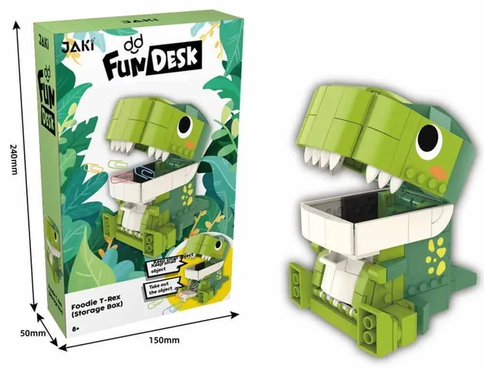 Jaki Boîte de rangement T-Rex gourmand (JAK-JK5102) - prix | Brick Broker