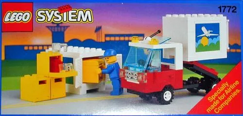Dans le même style que le LEGO Camion porte-conteneurs d'aéroport (1772-1) | Brick Broker