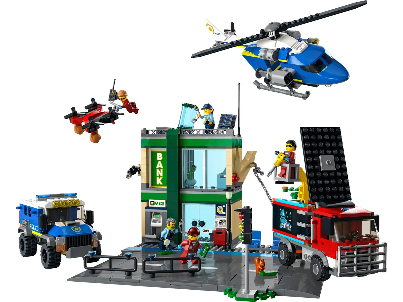 Dans le même style que le LEGO Poursuite policière à la banque (60317-1) | Brick Broker