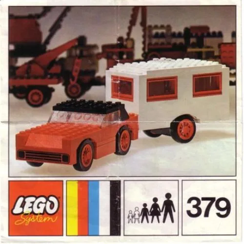 Dans le même style que le LEGO Voiture et caravane (379-2) | Brick Broker