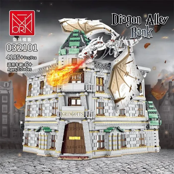 Mork Banque des Sorciers Gringotts & Dragon Panspenne Ukrainien - Chemin de Traverse (MOR-032101) - prix | Brick Broker