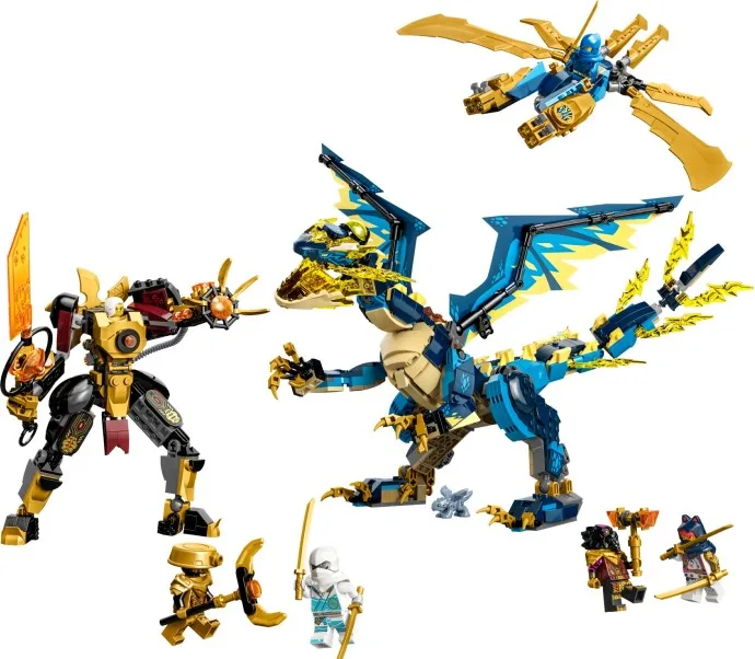 Dans le même style que le LEGO Le dragon élémentaire contre le robot de l’Impératrice (71796-1) | Brick Broker