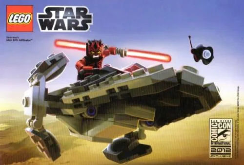 Dans le même style que le LEGO Infiltrateur Sith Miniature de Dark Maul (COMCON019-1) | Brick Broker