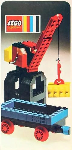 Dans le même style que le LEGO Grue de Port et Wagon Plat (132-2) | Brick Broker