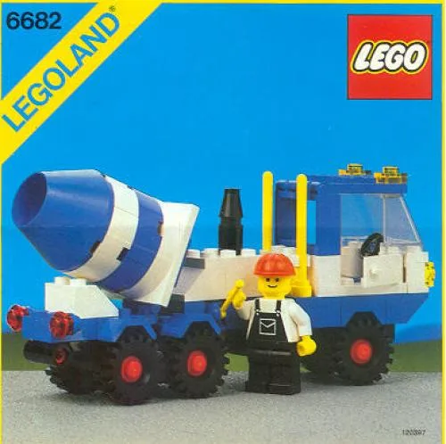 Dans le même style que le LEGO Bétonnière (6682-1) | Brick Broker