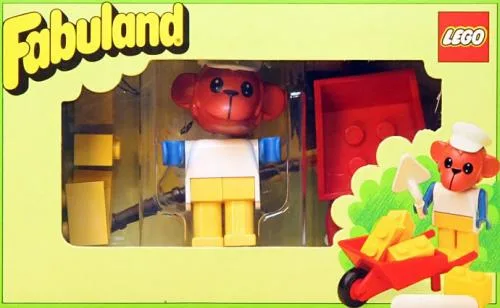 Dans le même style que le LEGO Oscar l'orang-outan maçon (3714-1) | Brick Broker