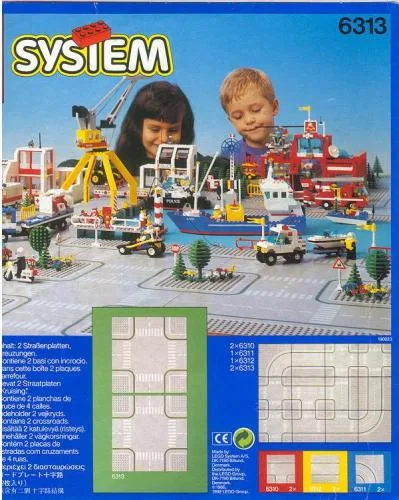 Dans le même style que le LEGO Plaques de carrefour (6313-1) | Brick Broker