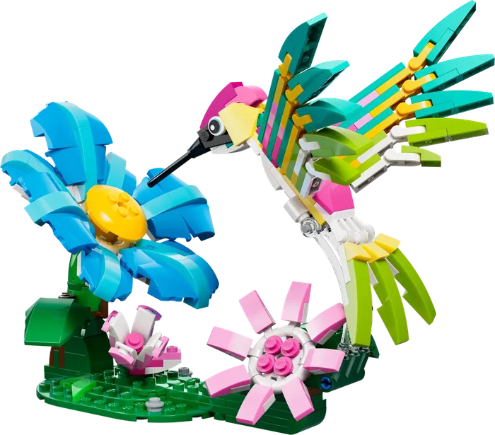 LEGO 31384 Animaux sauvages : Colibri coloré - prix | Brick Broker